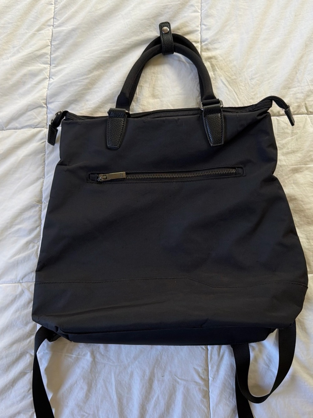 Black backpack